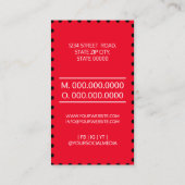 Piercing Studio Tattoo Piercing Spezialist Visitenkarte (Rückseite)