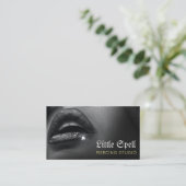 Piercing Studio Tattoo Piercing Spezialist Visitenkarte (Stehend Vorderseite)