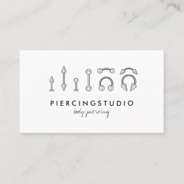 Piercing Visitenkarte