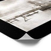 Piermont, NY Foto 1908 Poster (Ecke)