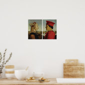 Piero della Francesca - Diptych Poster (Küche)