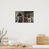 Piero della Francesca - Königin von Sheba Poster (Küche)