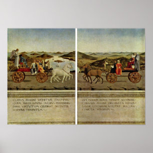 Piero della Francesca - Triumph des Herzogs Poster