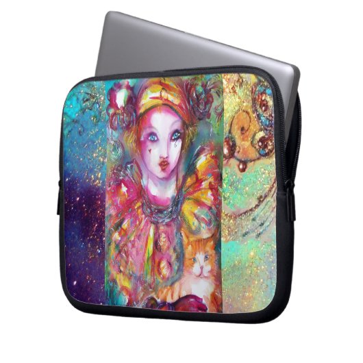 PIERO MIT CAT LAPTOPSCHUTZHÜLLE (Vorderseite Links)