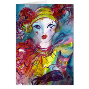 Piero mit Venezianischen Masquerade