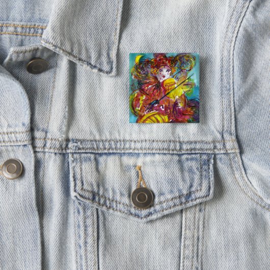 PIERO / Venezianische Karnevalabend Button (Beispiel)