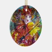 PIERO / Venezianische Karnevalabend Keramikornament (Rechts)