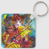 PIERO / Venezianische Karnevalabend Schlüsselanhänger (Rückseite)