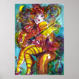 PIERO/Venezianische Karnevalstunde Poster