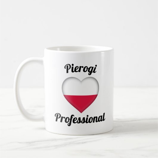 Pierogi berufliche Kaffee-Tasse Kaffeetasse (Links)