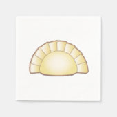Pierogi Cocktail Napkin Serviette (Vorderseite)