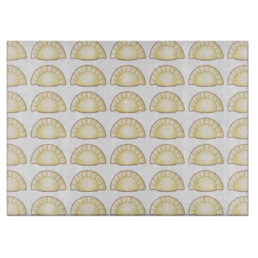 Pierogi Cutting Board Schneidebrett (Vorderseite)