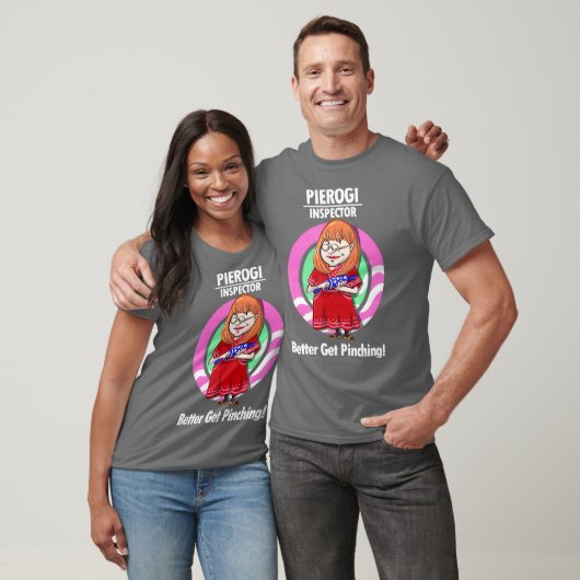 Pierogi Inspector T Funny Xmas Dinner Geschenk Kin T-Shirt (Unisex)