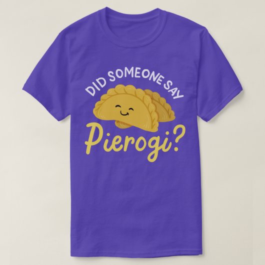 Pierogi Kielbasa Polnisch Kawaii T-Shirt (Design vorne)
