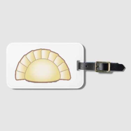 Pierogi Luggage Tag Gepäckanhänger (Vorderseite (Horizontal))