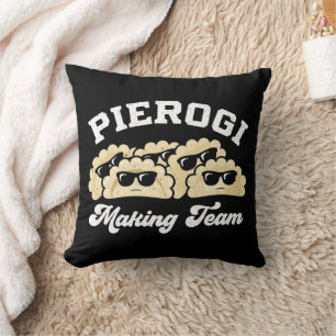 Pierogi-Machendes Team Pierogi-Macher Essen Polnis Kissen