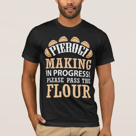 Pierogi Maker polier Feinschmecker Poland Food T-Shirt (Vorderseite)