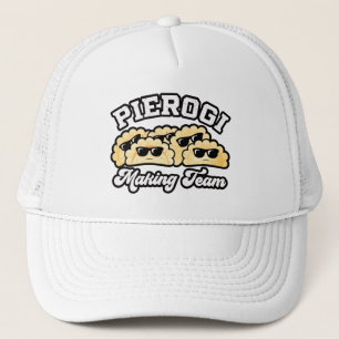 Pierogi Making Team Pierogi Maker Food Polnisch Truckerkappe