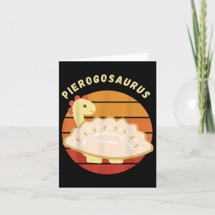 Pierogi Polish Pierogosaurus Polen Dumplings Pier Karte