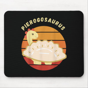 Pierogi Polish Pierogosaurus Polen Dumplings Pier Mousepad