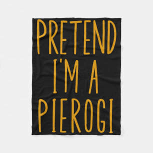 Pierogi Polska Polen Funny Food Dumpling Hallowee Fleecedecke