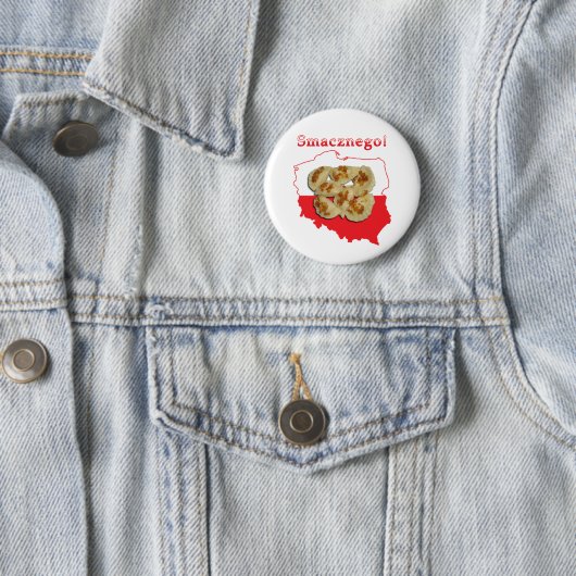 Pierogi Smacznego polnische Karte Button (Beispiel)