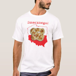 Pierogi Smacznego polnische Karte T-Shirt