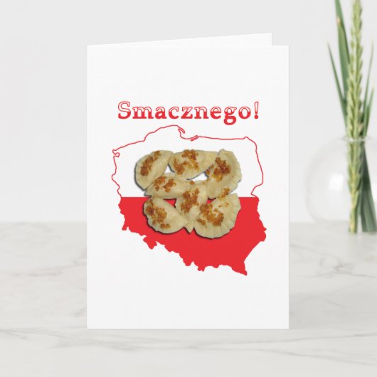 Pierogi Smacznego Polo Karte (Vorderseite)