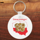 Pierogi Smacznego Polo Karte Schlüsselanhänger (Vorderseite)