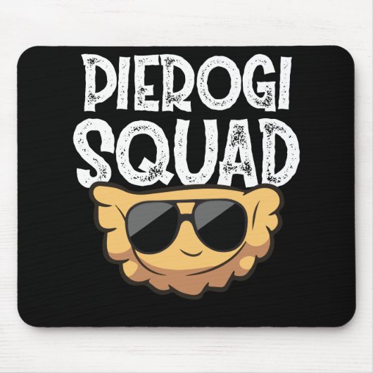 Pierogi Squad Polish Food Polen Funny Mousepad (Vorne)