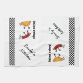 Pierogi u. Kielbasa - Dzien Dobry! Handtuch (Horizontal)