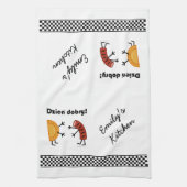 Pierogi u. Kielbasa - Dzien Dobry! Handtuch (Vertikal)