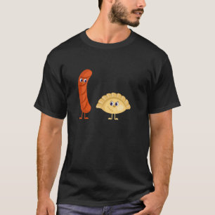 Pierogi und Kielbasa Polnisches Essen Polska T-Shirt
