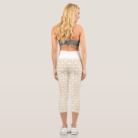 Pierogi Yoga Capri Leggings (Rückseite)