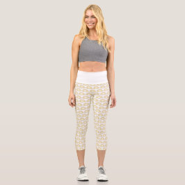 Pierogi Yoga Capri Leggings