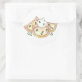 Pierogies Polish Cuisine Potato Dumplings Feinschm Runder Aufkleber (Tasche)