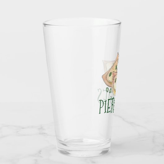 Pierogies Potato Dumplings mit Sauerkrebs Glas (Rechts)