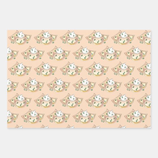 Pierogies Potato Dumplings Polnische Küche Geschenkpapier Set (Vorderseite 3)