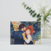 Pierre A Renoir A Dance in the Country Postkarte (Stehend Vorderseite)