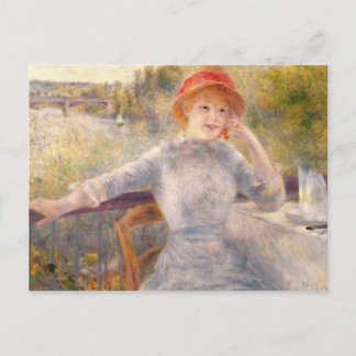 Pierre A Renoir | A. Fournaise im Grenouillere Postkarte