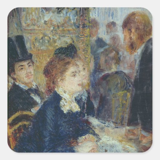 Pierre A Renoir | Am Kap? Quadratischer Aufkleber (Vorderseite)