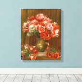 Pierre A Renoir | Anemone Leinwanddruck (Insitu (Holzboden))