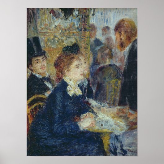 Pierre A Renoir | At the Caf� Poster (Vorne)