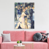 Pierre A Renoir | Ball am Moulin de la Galette Leinwanddruck (Insitu (Wohnzimmer))