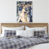 Pierre A Renoir | Ball am Moulin de la Galette Leinwanddruck (Insitu (Schlafzimmer))