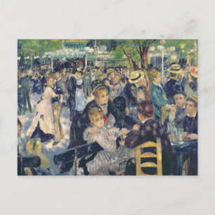 Pierre A Renoir   Ball am Moulin de la Galette Postkarte