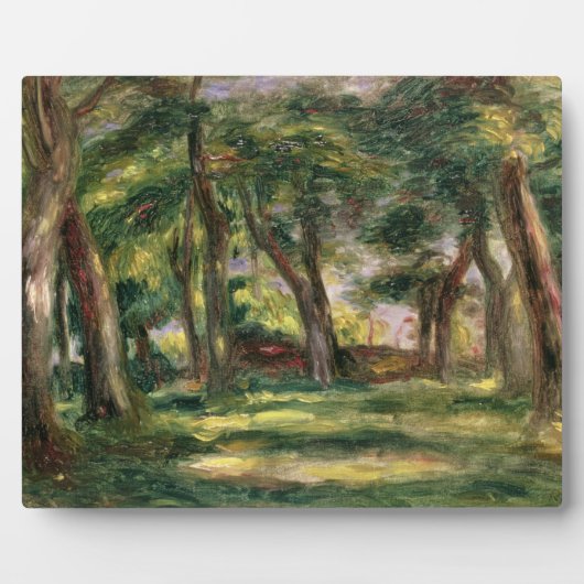 Pierre A Renoir | Bäume Fotoplatte (Vorderseite)