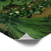 Pierre A Renoir | Blume in einem Greenhouse Poster (Ecke)