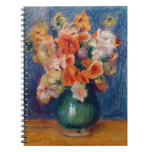 Pierre A Renoir | Bouquet Notizblock (Vorderseite)