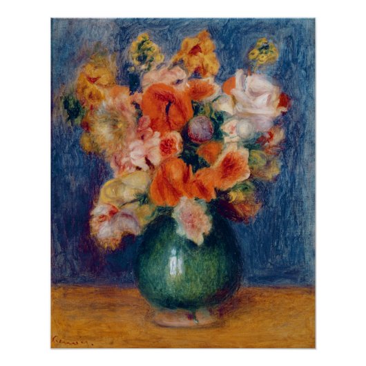 Pierre A Renoir | Bouquet Poster (Vorderseite)